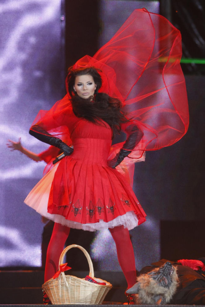 Górniak jako Czerwony Kapturek