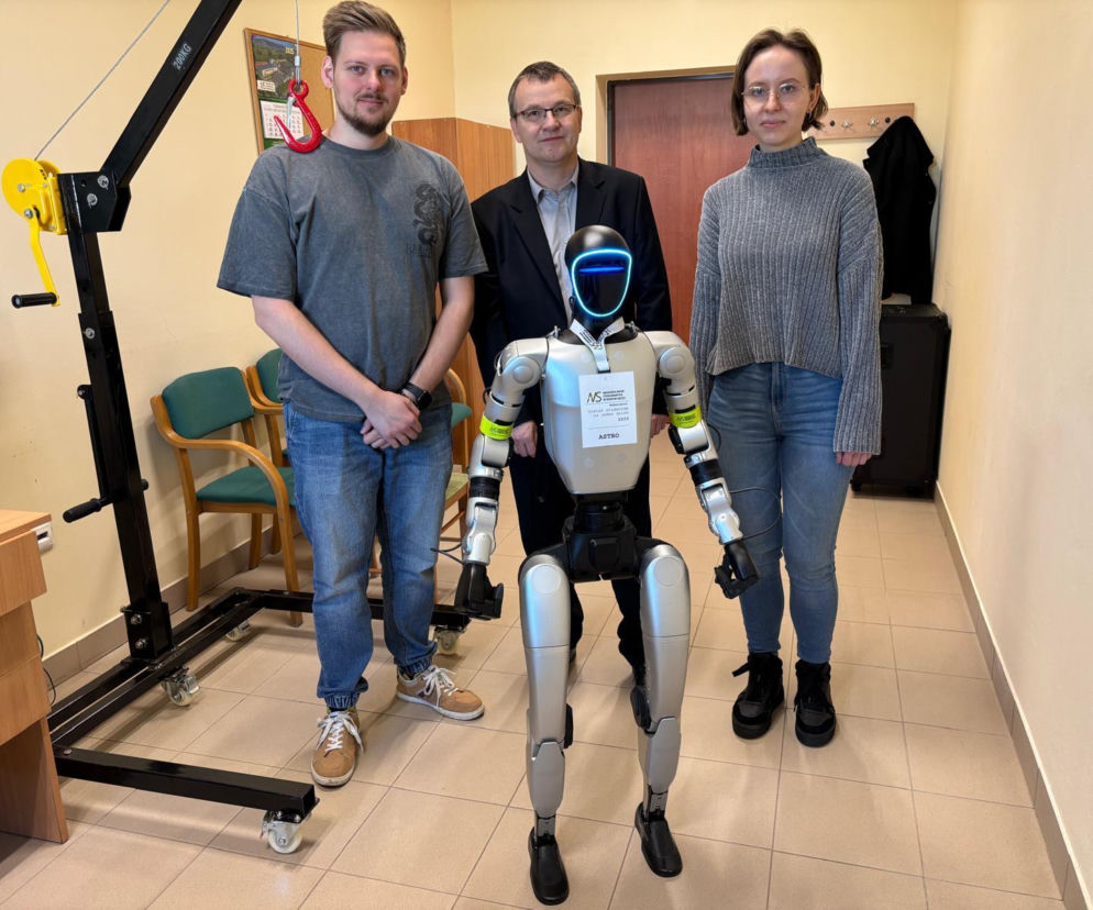 Nowosądecka ANS ma robota humanoidalnego 