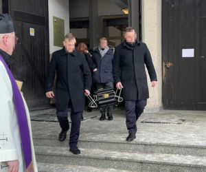 Pogrzeb taksówkarza z Giżycka