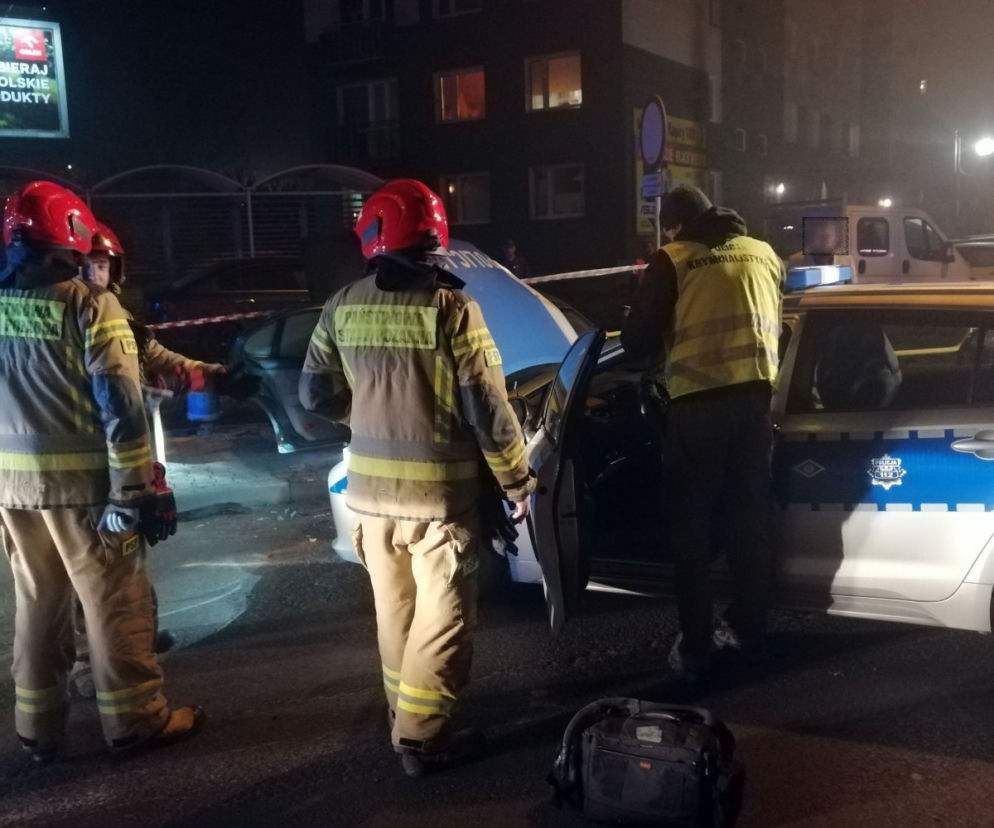 Siemianowice Śląskie. Rozbił samochód podczas pościgu i zostawił dziecko! 