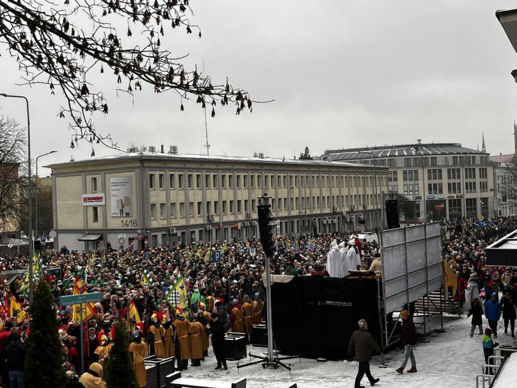 Orszak Trzech Króli 2025 na ulicach Białegostoku