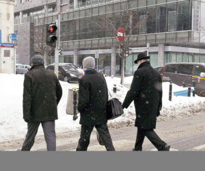 Biskup pijak jeździ metrem