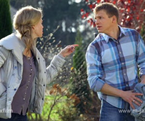 M jak miłość odc. 1048. Anna (Tamara Arciuch), Rafał Wiśniewski (Michał Rolnicki)