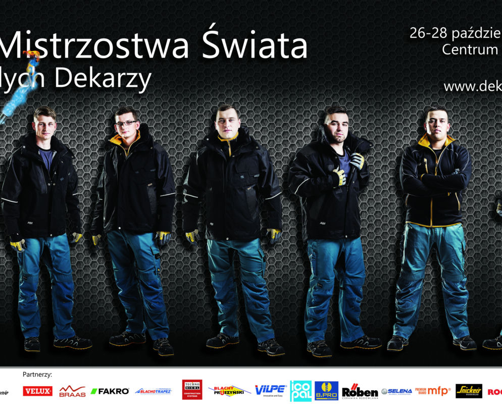 Mistrzostwa Świata Młodych Dekarzy - największe wydarzenie w branży dekarskiej