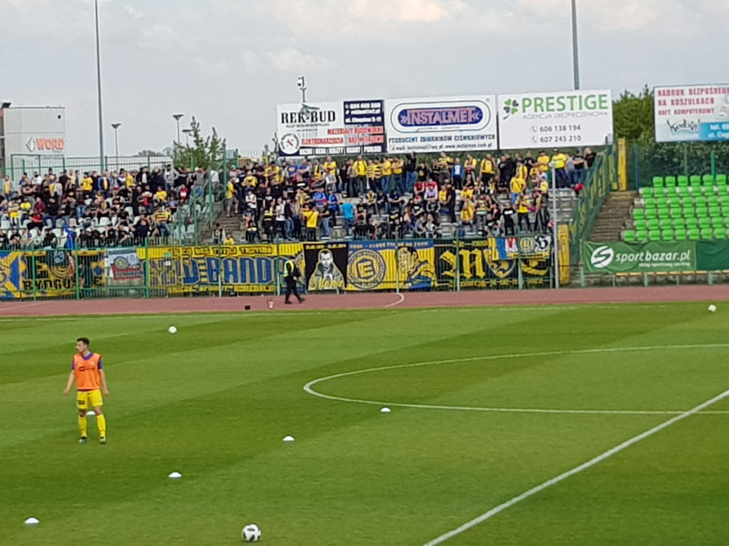 Olimpia Grudziądz - Elana Toruń
