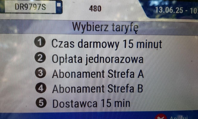 Nowe oznaczenia miejsc dla dostawców