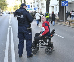 Protest pod TK.