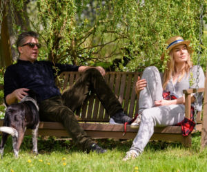 Natasza Urbańska i Janusz Józefowicz zaszyli się w swojej posiadłości