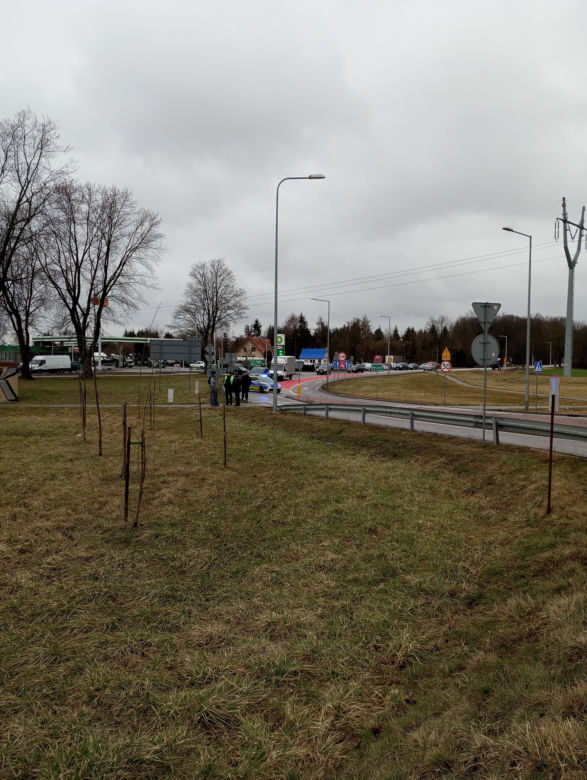Trwa protest rolników w woj. lubelskim. Blokady są w wielu miejscach w regionie [DUŻO ZDJĘĆ]