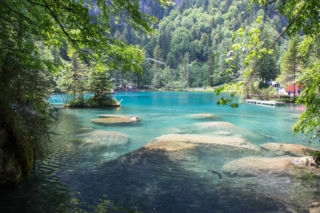 Blausee Jezioro w Szwajcarii