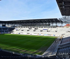 Budowa stadionu w Szczecinie - luty 2022