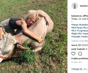 Kasia Moś uratowała byka