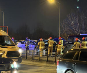 Karambol na moście Grota-Roweckiego