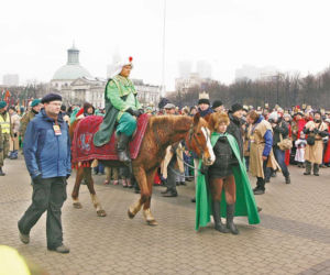 Trzej Królowie pokłonili się Dzieciątku