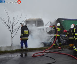 Śmiertelny wypadek pod Głużkiem, okolice Mławy