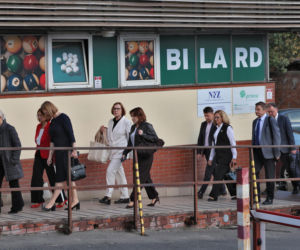 Spotkanie polityków PiS w siedzibie na ul.Nowogrodzkiej