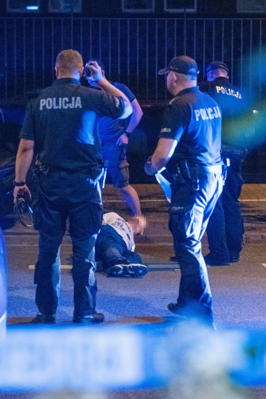 Pod prąd wąskimi uliczkami. Policyjny pościg w Warszawie