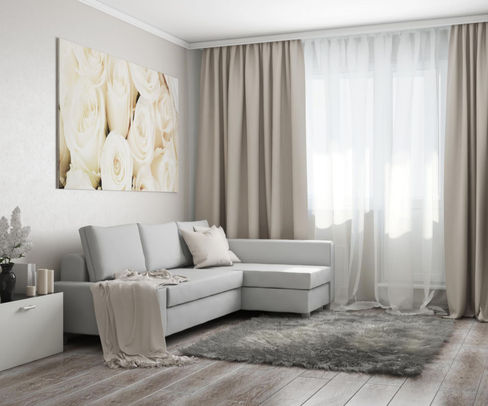 Firany mogą zmienić całe wnętrze w kilka minut! Oto dowód!