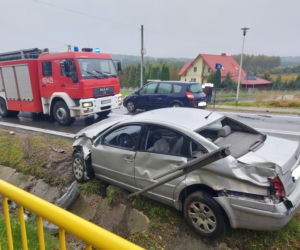Wypadek w Lubieni