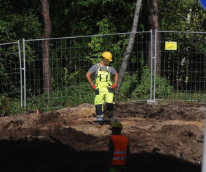 Kierowcy wściekli w korku a na budowie pusto