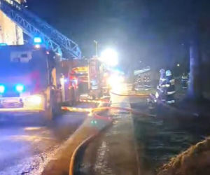 Tajemniczy pożar pensjonatu i zwęglone ciało. Prokuratura bada zagadkowe wątki