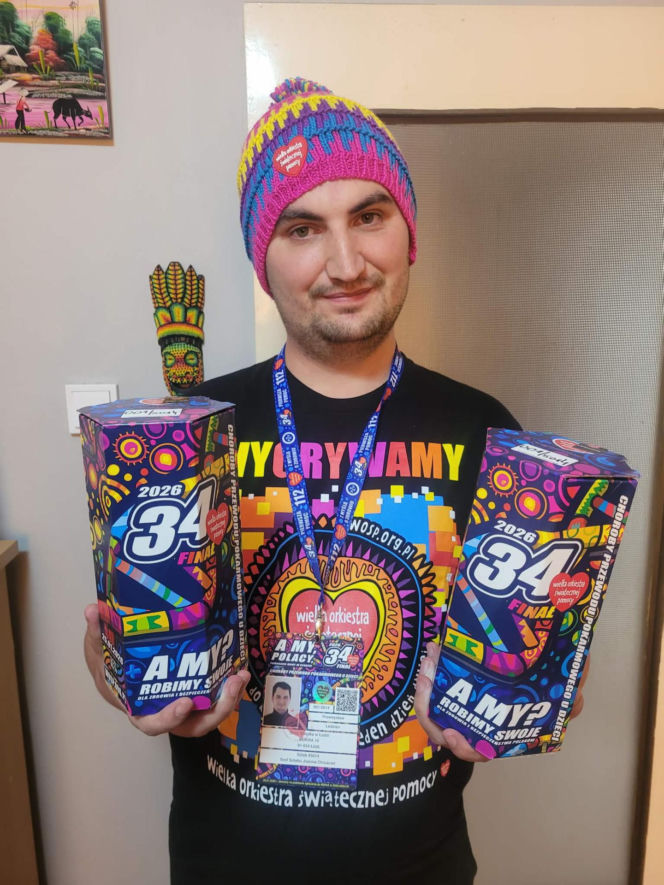 Choruje od dziecka, ale co roku znajduje siły by zbierać pieniądze na WOŚP. „Widzę, jak ważna jest ta pomoc”