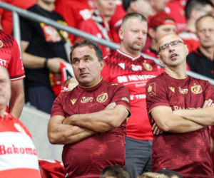 Widzew Łódź - Lech Poznań: Zdjęcia kibiców z meczu 6. kolejki PKO BP Ekstraklasy