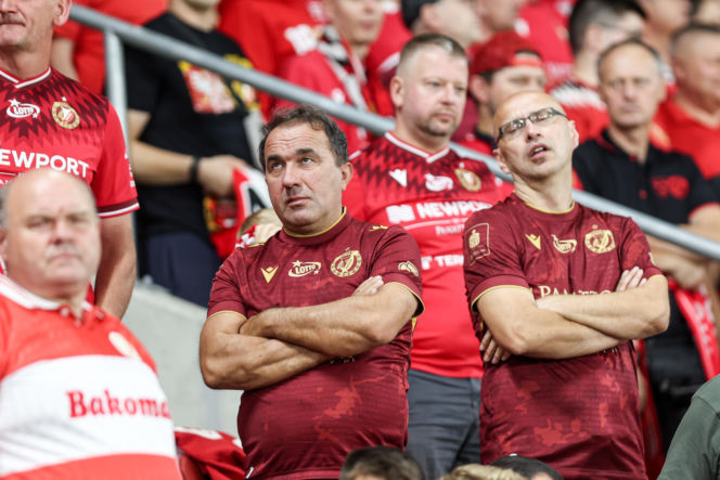Widzew Łódź - Lech Poznań: Zdjęcia kibiców z meczu 6. kolejki PKO BP Ekstraklasy