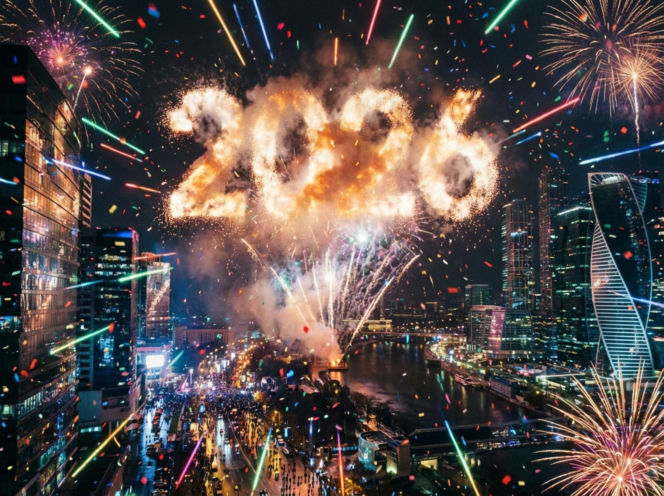 Kartki noworoczne 2026: Wyjątkowe obrazki z życzeniami gotowe do pobrania! [31.12.2025]