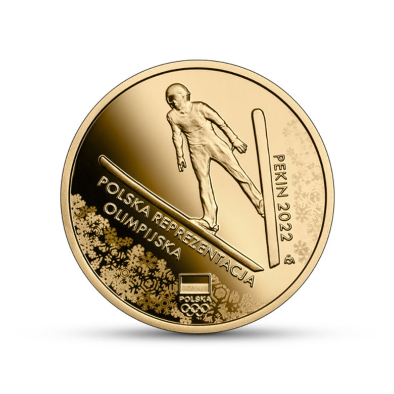 Pekin 2022. Monety NBP z polskimi olimpijczykami