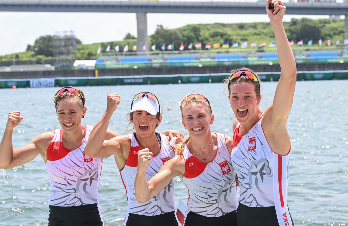 Srebrny medal dla Polski w olimpijskim finale wioślarskich czwórek podwójnych!