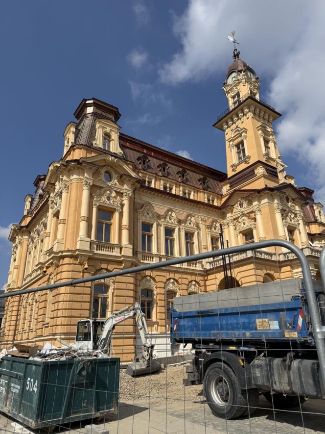 Ratusz w Nowym Sączu po renowacji