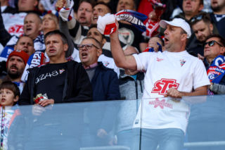 Tak wyglądały derby Górnego Śląska! Zobaczcie kibiców na stadionie w Zabrzu