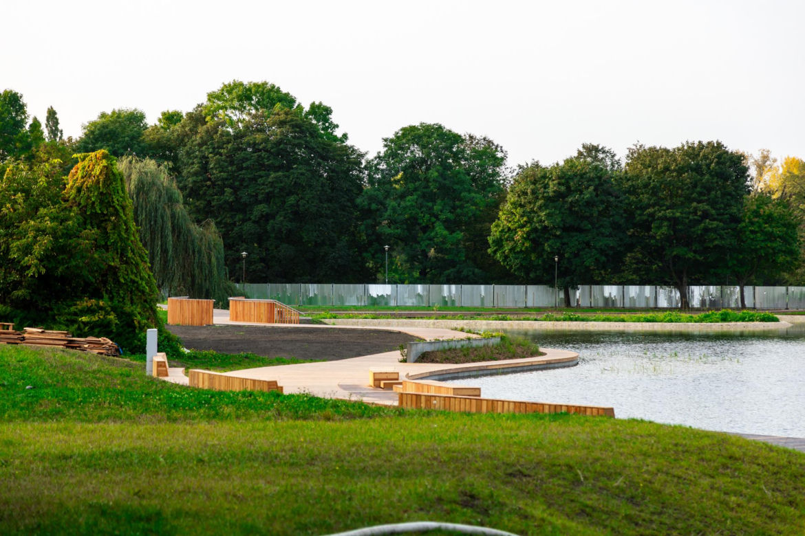 Remont Pola Mokotowskiego na ukończeniu