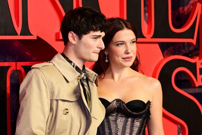 Noah Schnapp i Millie Bobby Brown