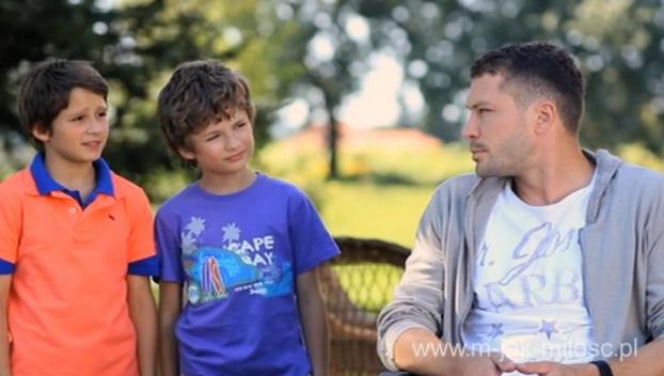 M jak MIŁOŚĆ. Tomek (Andrzej Młynarczyk), Mateusz (Krystian Domagała), Antek (Jakub Jankiewicz)