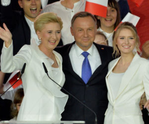 Wieczór wyborczy Andrzeja Dudy