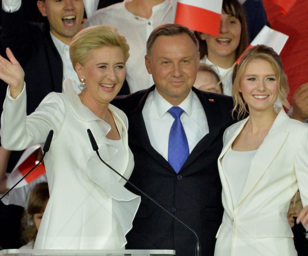 Wieczór wyborczy Andrzeja Dudy