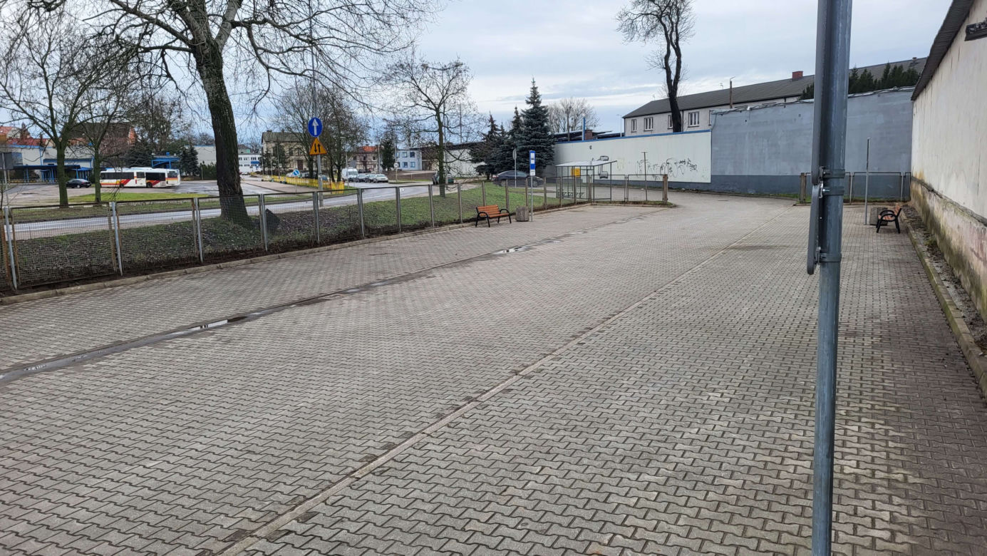 To tutaj zatrzymywać się będą autobusy PKS