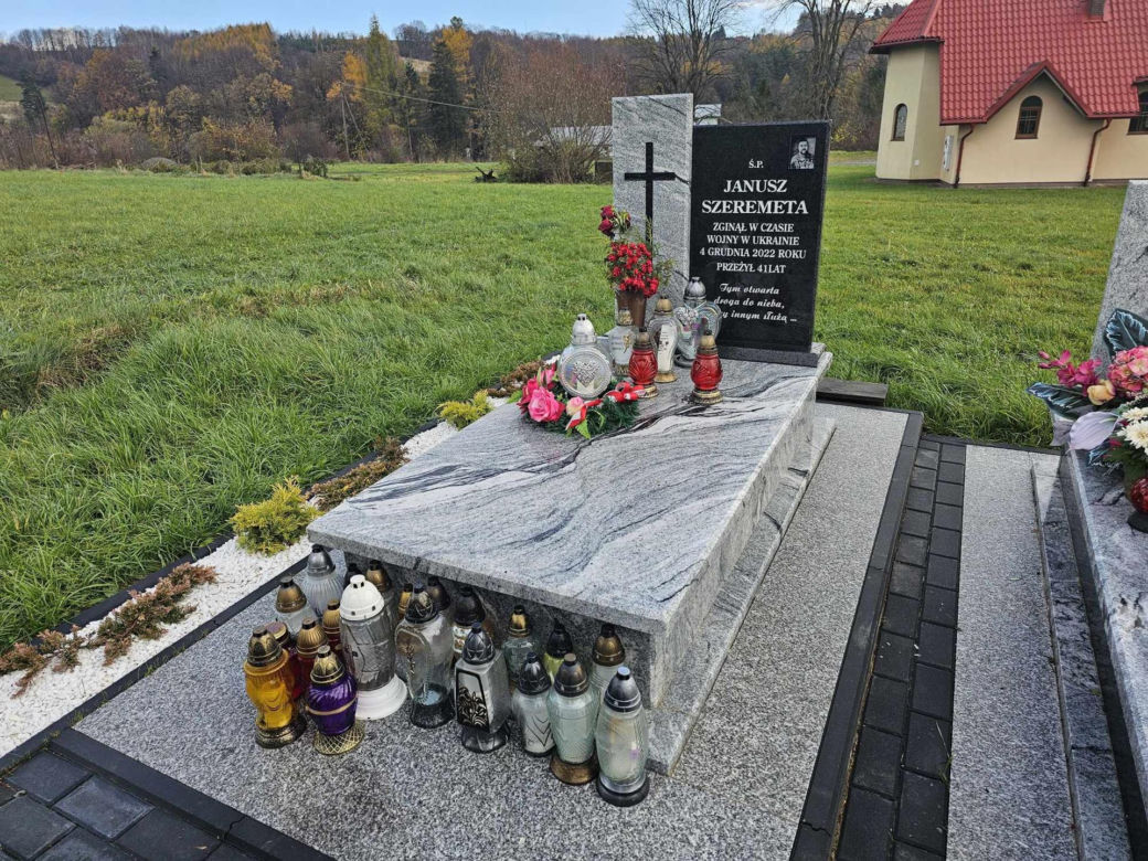 Polak zginął, walcząc na Ukrainie.