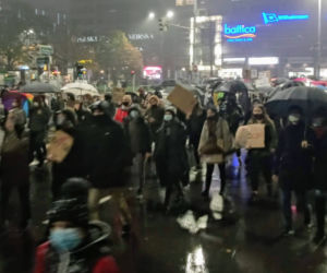 Protest kobiet w Szczecinie - 30.10.2020
