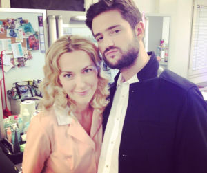 Na dobre i na złe. Iza (Magdalena Waligórska), Adam Krajewski (Grzegorz Daukszewicz)