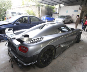 Koenigsegg Agera R rozbity w Chinach