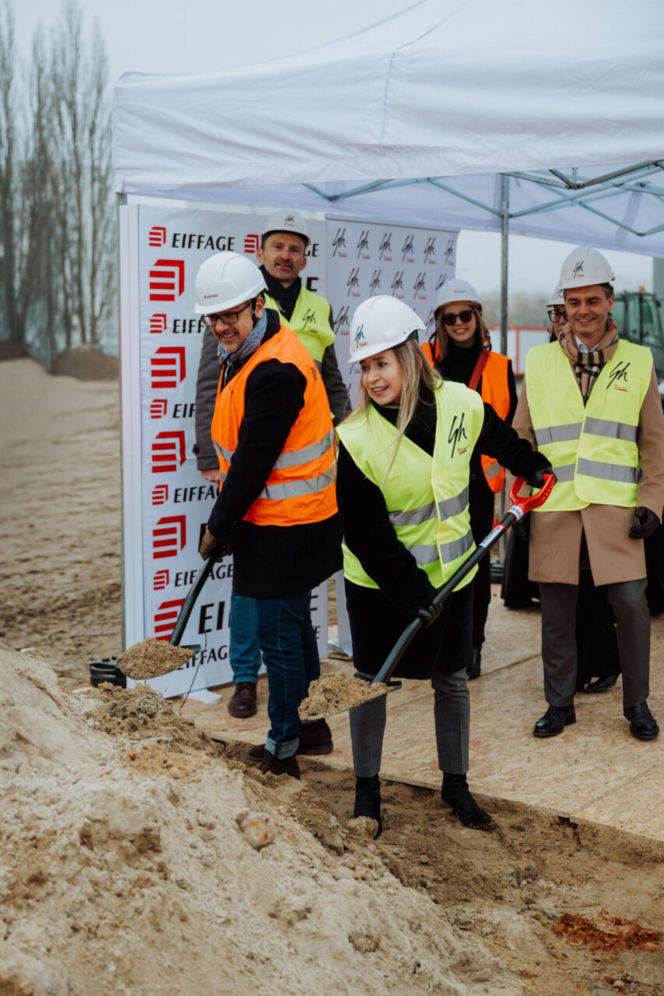 Symboliczny start prac przy osiedlu ALE!KEN w Warszawie