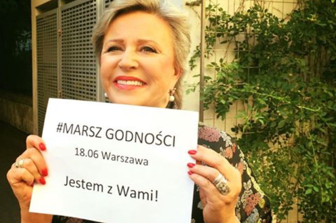 Janda wspiera Marsz Godności
