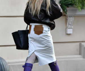 Monika Olejnik weszła w spódnicy, wyszła bez