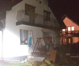 Wybuch w Nowym Kiełbowie. Rodzina bez dachu nad głową. Ruszyła LAWINA pomocy! 
