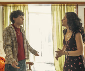Felicita odc. 21: Davide (Francesco Petit), Giulia Russo (Oriana Celentano)