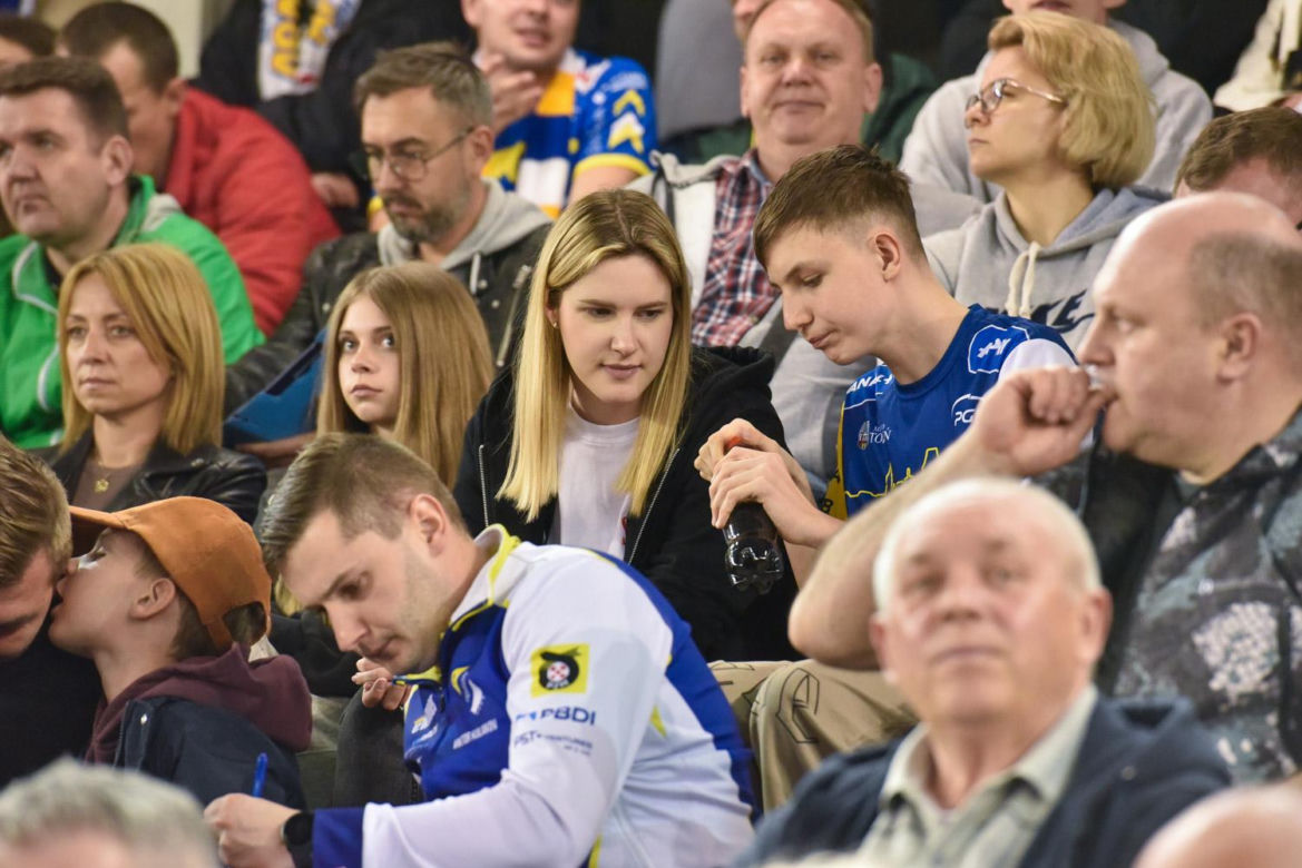 PRES Grupa Deweloperska Toruń - Krono-Plast Włókniarz Częstochowa 47:43, zdjęcia kibiców i zawodników