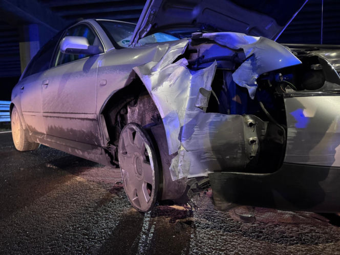 Niebezpieczny rajd audi na Podlasiu. Kierowca odpowie za szereg wykroczeń